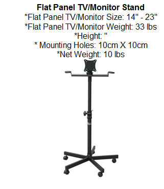 Flat Panel TV/Monitor Stand